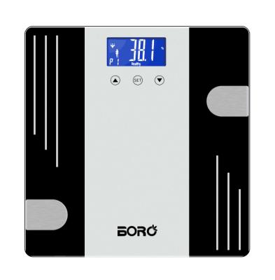 China Multi Function 6mm Digital ODM Bathroom Scales BL-3002 Health Glass Scale Smart Electronic Body Fat Scale for sale