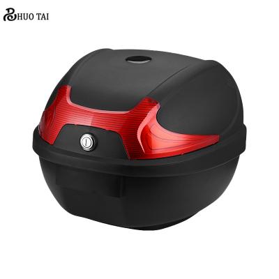 China Fashion China Factory High Quality Scooter Box Trunk 33L PP Motorcycle Top Large Material Trunk Can Accommodate A Full Helmet for sale