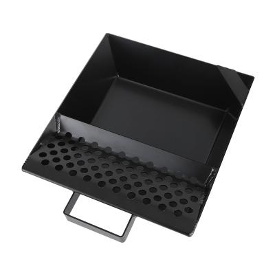 China Aluminum Car Oil Drain Tray Tool Black Powder Coated Pan Tray Quick Gear Change Tray Tool for sale