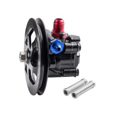 China Cast Aluminum Power Steering Pump With V Belt Pulley Cast Iron Body 13.5 CC PSI 13.5 CC PS Aluminum Power Steering Pump for sale