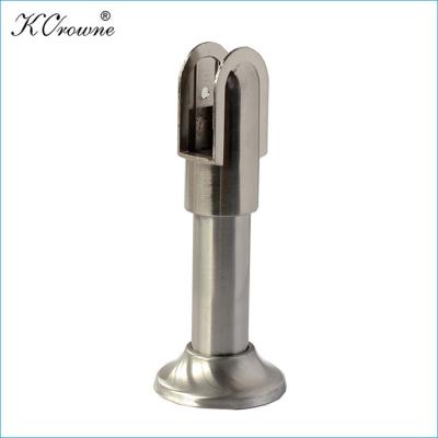 China Zinc Alloy Anti Corrosion Hpl Panel Toliet Public Cubicle Partition Support Leg Pedestal for sale