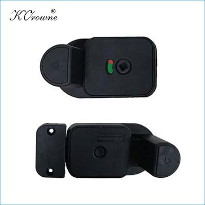 China 2020 New Arrivals Hot Selling Black Toilet Partition Compartment Nylon Anti Corrosion Indication Lock for sale