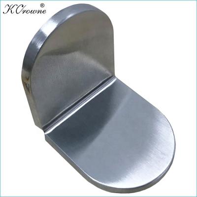 China Factory Made Anti Corrosion Durable 304 Stainless Steel Toilet Compartment Partition Bracket Cover for sale