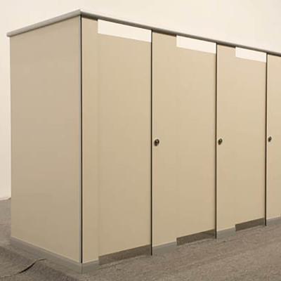 China Modern Public Waterproof HPL Compact Laminate Toilet Compartment Partition for sale