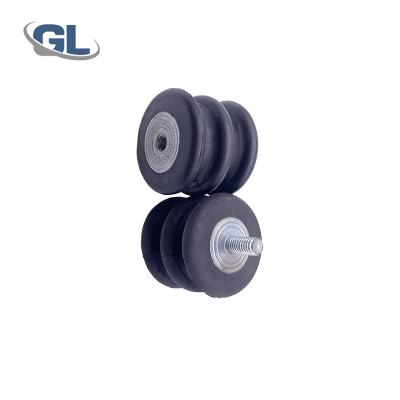 China Rubber+ Steel / Stainless Custom Metal Bonding Rubber Damper Rubber Vibration Mounts Isolator Isolation Mount Damper for sale