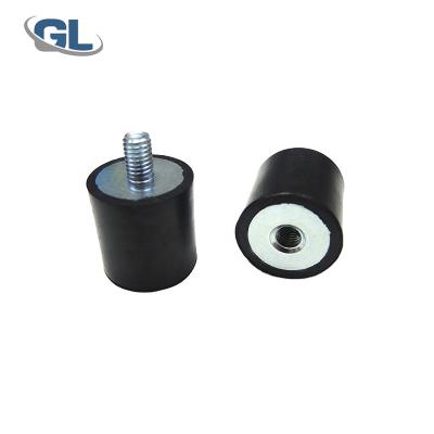 China Rubber+ Steel / Stainless Automotive Rubber Parts Vibration Damper Isolation Mounting Buffer Metal Bonding Parts Rubber Mountings for sale