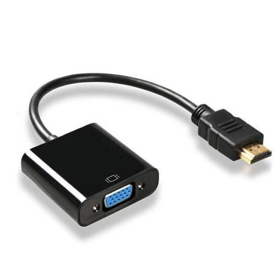 China HD-DVD Wistar 1080P VGA hdmi male to female hdmi to vga converter adapter cable for sale