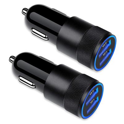 China WISTAR Mobile Phone Car Charger 3.4A USB Car Charger Fast Charging Dual Port Fast Adapter for sale