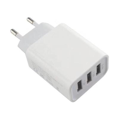 China Mobile Phone Tablet MP3 GPS WISTAR Mobile Phone Charger 5V 3.6A 3 USB Wall Charger With CE Certified for sale