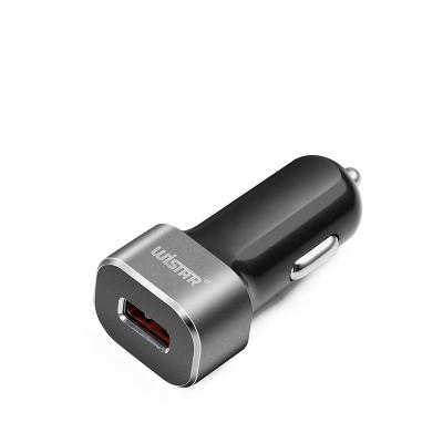 China WISTAR 15W 3A Mini Aluminum QC 3.0 Shell USB Fast Charging Car Charger for sale