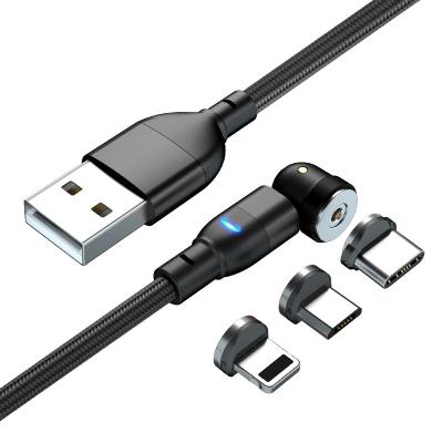 China Charging Only WISTAR USB Magnetic Cable 3 in 1 Fast Cable Charger Magnet Phone Charging Cable for sale