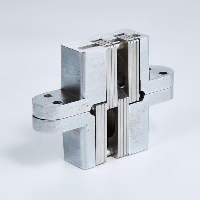 China 25*118 Stainless Steel Connector Door Hinge Modern Zinc Alloy Heavy Duty Adjustable Wooden 3D Door Hinge for sale