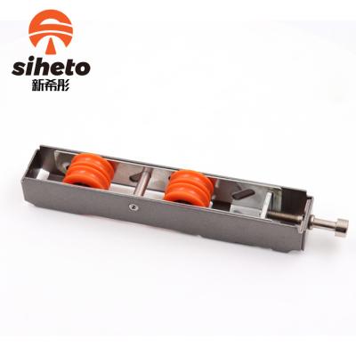 China Long Working Life Double Sliding Door Rollers Sterilizing Gray Orange Kitchen Door Sliding Door Wheels Capacity 60-80KGS for sale