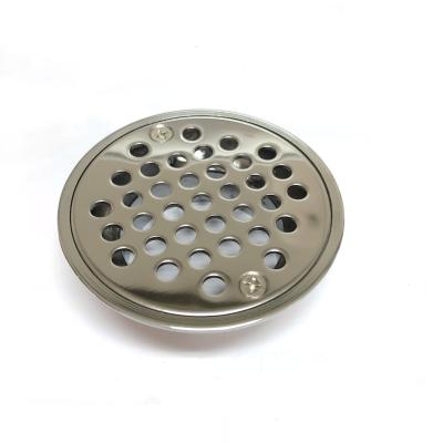 China Chrome Plated Bathroom Zinc Floor Drain Shower Strainer LB-3120-A for sale