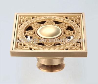 China Brass Floor Drain LUOBANG New Good Quality LB-3169 Easy Clean Design for sale