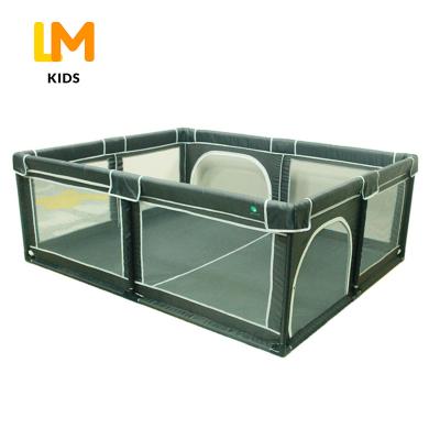 China New Modern Safety Materials Easy Folding Babies Play Yard Kids Safety Play Fence Baby Folding Playpen for sale