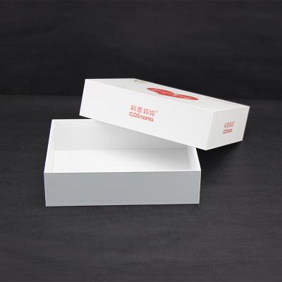 China Recycled Materials Logo Rigid Cardboard With Clothing Luxury Custom Baby Products Packaging Box Top and Bottom Gift Boxes for sale