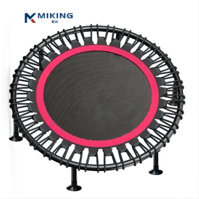 China Without protective net Wholesale Elastic Rope 40 inch Round Indoor Trampoline Bungee Rebounder Home Gym Equipment Unisex Foldable OEM Customized Size for sale