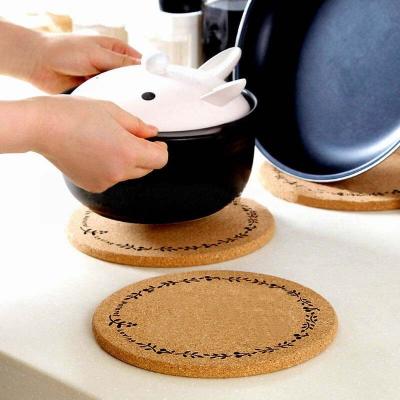 China Sustainable Manufacturers Run Custom Sales Around Wooden Cork Coasters For Promotion Advertising Gifts for sale