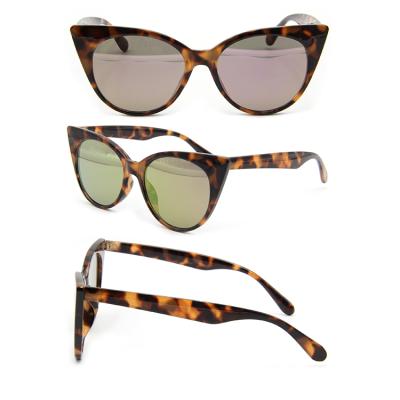 China NEW DESIGNER CAT-EYE SHADE GLASS VINTAGE UV400 SUNGLASSES FOR MEN WOMEN for sale