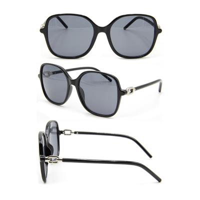 China LARGE FASHION WOMEN VINTAGE FRAME OCEAN LENS SUNGLASSES for sale