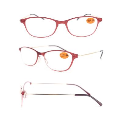 China New 2020 Presbyopia Multicolor Cheap Glass Metal Slim Classic Reading Glasses for sale