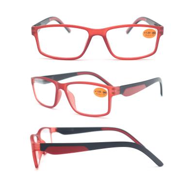 China Blue Light Blocking Glass AC Glass Fashionable PC Frame Unisex Reading Glasses for sale