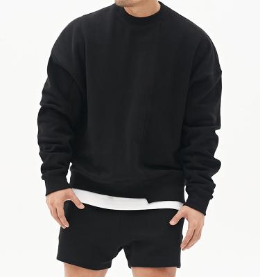 China Basics Waterproof Mens Long Sleeve Soft Touch Crewneck Sweater for sale