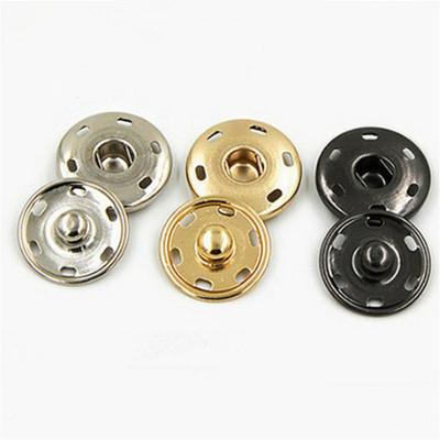 China High Quality Workable 4 Hole Button Garment Metal Custom Sewing Buttons Available For Sew On Machine for sale