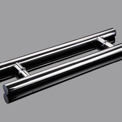 China Modern JH-3075 Stainless Steel Pull Handles Glass Door Manufacturing 450mm High Quality Bathroom Accessories for sale