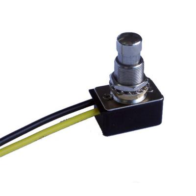 China 220 Volt On-Off Latching Push Button Switch With Wire Nuts SPDT KDC-A04-001-60 for sale