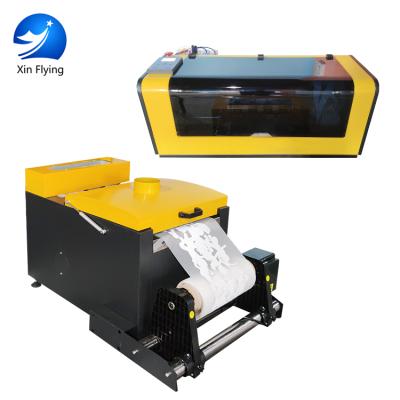 China Inkjet printer 30cm dtf printer for t shirt printing pet film dtf printing machine on stock en venta