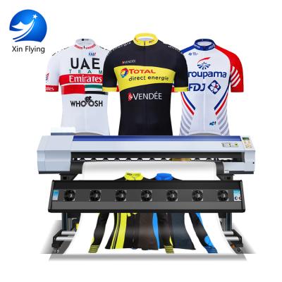 中国 1.9 45m/h inkjet printer sublimation printer digital printing machine polyester printer 販売のため