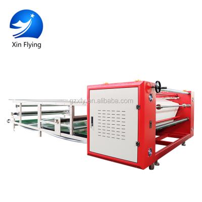 China xinflying roller automatic heat transfer printing machine roller printing machine sublimation printer with ink Te koop