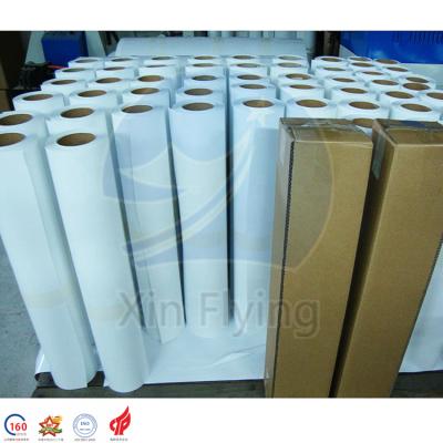 中国 Transfer Rate 95% roll heat transfer printing paper roll paper for sublimation printing 販売のため