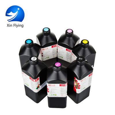 中国 China New Improved Universal Hard Soft LED UV 1000ml Compatible Ink/Uv Inkjet Printer Ink 販売のため