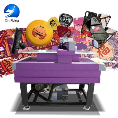 중국 60*90 cm 8 color Digital uv printing machine inkjet plotter uv led flatbed printer for ceramic phone case glass wood 판매용