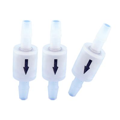 China General Medical Platypus Valve Stop Valve Medical Silicone Non Return Water Flow ABS Non Return Spring Check Valve for sale