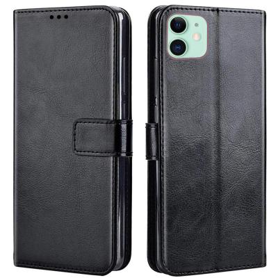 China Anti-scratch Laudtec Magnetic Leather Phone Cover Flip Case Mobile Back Case For iPhone 11 for sale