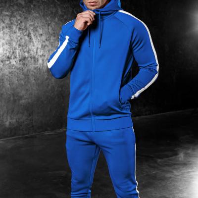 China Newest Men Sweatsuit Loose Wholesale Customized Breathable Tracksuit Outdoor Hoodie And Casual Sweatpants Suit for sale