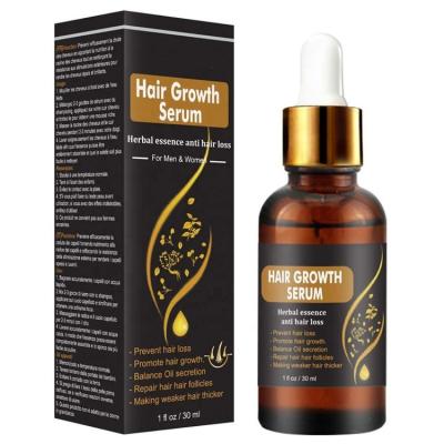 China Men's and women's hair grows fast OEM private label 30ml anti hair loss and nourishing oil hair care products for sale