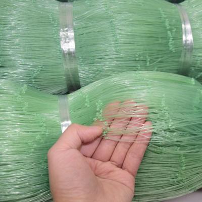 China Lowest price high strength monofilament top white nylon fishing net on hot sale use fishing and defending net for sale