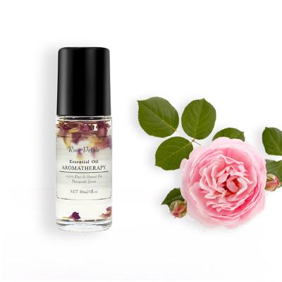 China Rose Petal Multi Use Oil Essential Oil Skin Revitalizer Modern Private Label Fragrance Pure And Natural For Face Body And Hair for sale