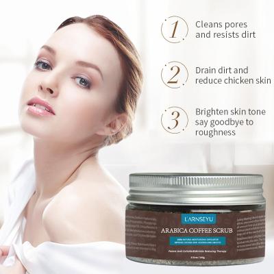 China Wholesale Private Label Exfoliant Natural Organic Exfoliant Whitening Moisturizing Scrub Coffee Set Body Scrub for sale