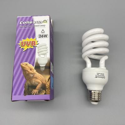 China 26W 5.0 UVB Bulb Fluorescent CFL UVB Lamp For Iguanas , Snake And Turtles for sale