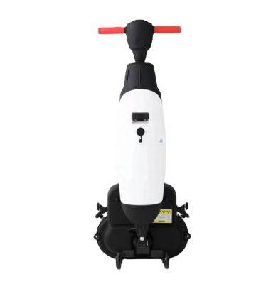 China YUANNING EM2 Walk Behind Industrial Floor Sweeper and Electric Floor Scrubber Machine Wireless Cold Water Cleaning for sale