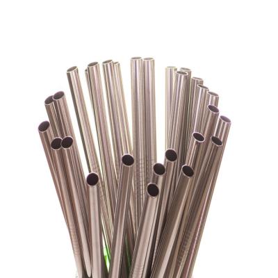 China Disposable Reusable Stainless Steel Drinking Straws for sale