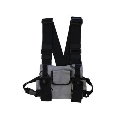 China Water proof Tactical Running Backpack Lightweight Cell Phone Sports Chest Vest Bag for sale