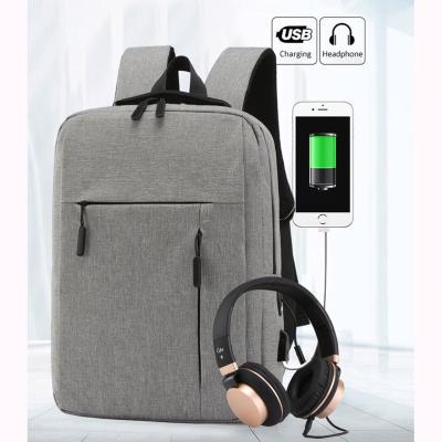 China Waterproof Custom waterproof mens computer bag backpack nylon usb travel laptop backpacks for sale