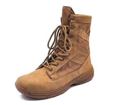 China Waterproof Side Zipper Desert Boot Delta Outdoor Hiking Tactical Combat Boots for sale